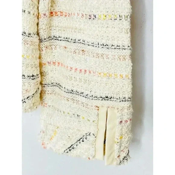 NIC + ZOE Dandelion Raw-Edge Jacket size PP NWT - Picture 6 of 12